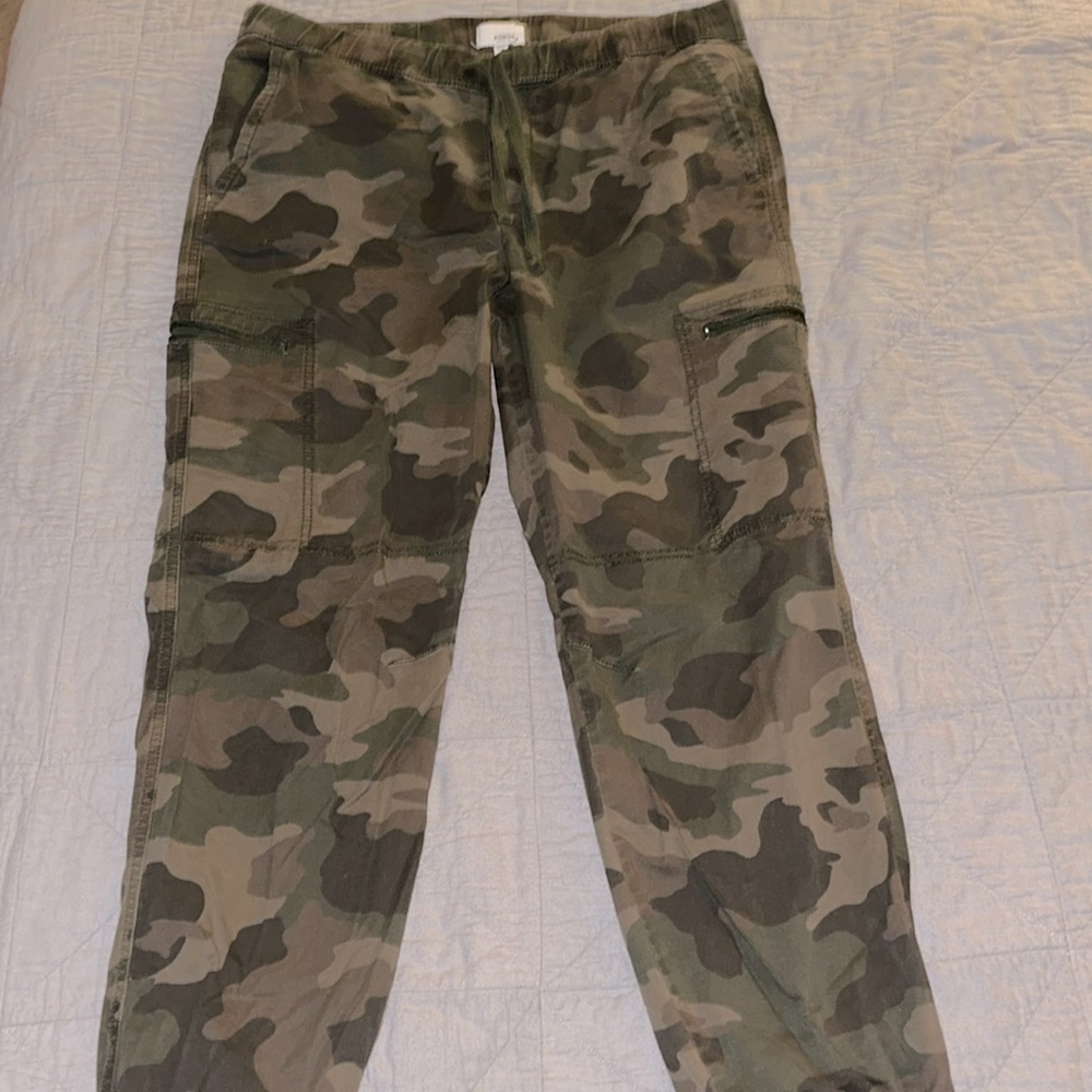 Mens camo minimalist cargos